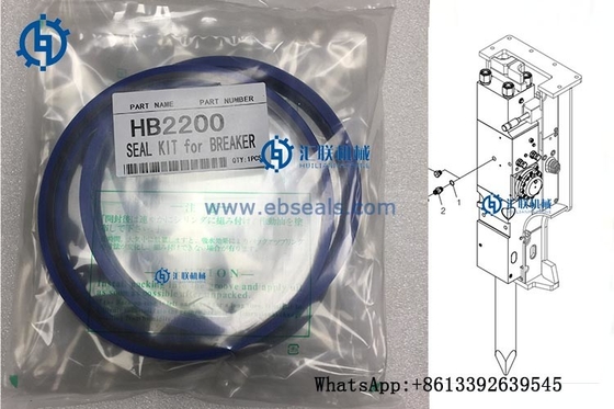 Kit Segel Pemutus Hidraulik Efisiensi Tinggi HB2200 Insulativitas Listrik Yang Baik
