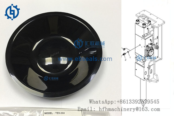 NBR PU Material Atlas Copco Breaker Parts TEX250 Gasket Diafragma Tidak Beracun
