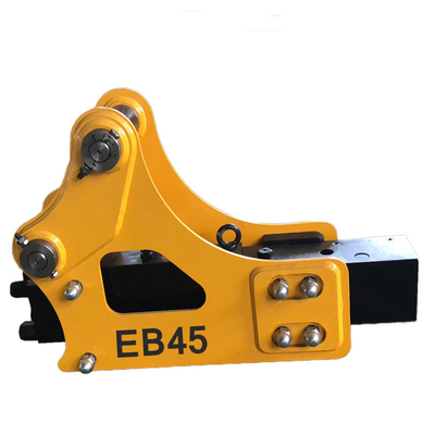 EB45 Rock Hammer Untuk 0,8 - 1,5 Ton Mini Excavator Attachment Open Side Type Hydraulic Breaker