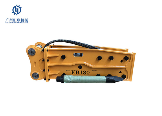EB180 Hydraulic Breaker Hammer Untuk 45 Ton Excavator 180MM Pahat