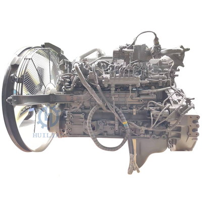Bagian Excavator ISUZU: 6HK1 Diesel Engine Assembly Untuk ZX240 PC220-8